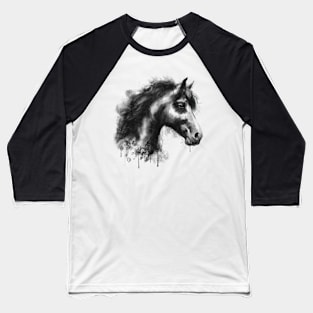 Majestic Horse Baseball T-Shirt